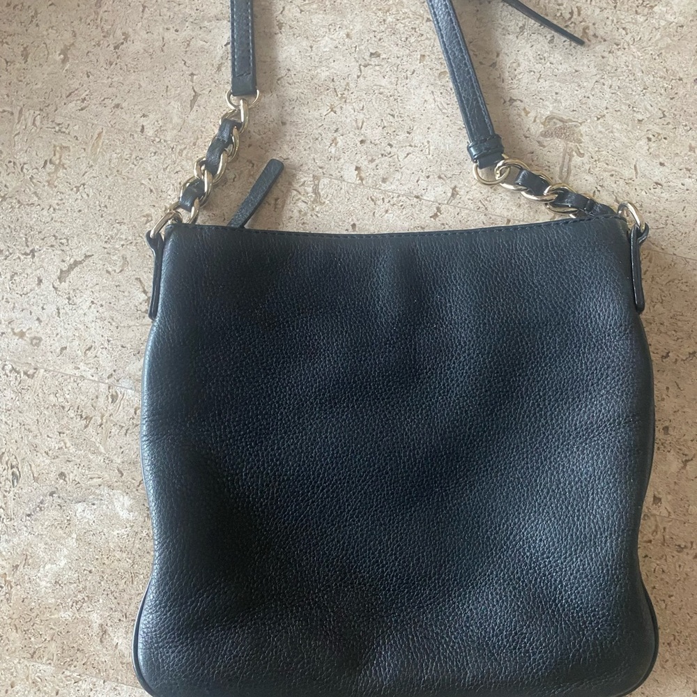 Kate Spade NY Cobble Hill Ellen Cross-Body Handbag, BLK Leather-Great like NEW - Picture 8 of 12